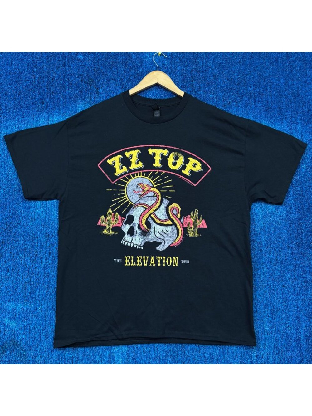 ZZ Top Elevation Rock Tour T-Shirt Size Extra Large